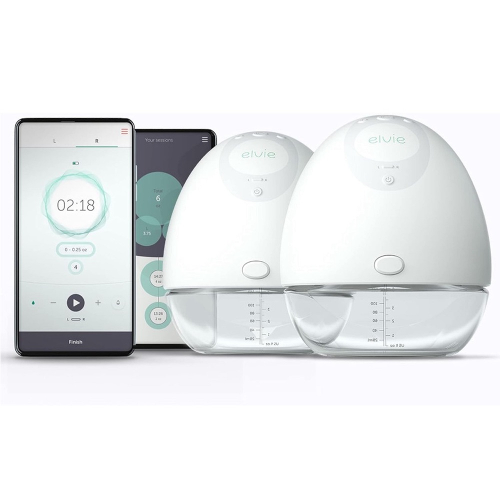 NEW! Elvie Double Wearable P . U . M . P and Shields